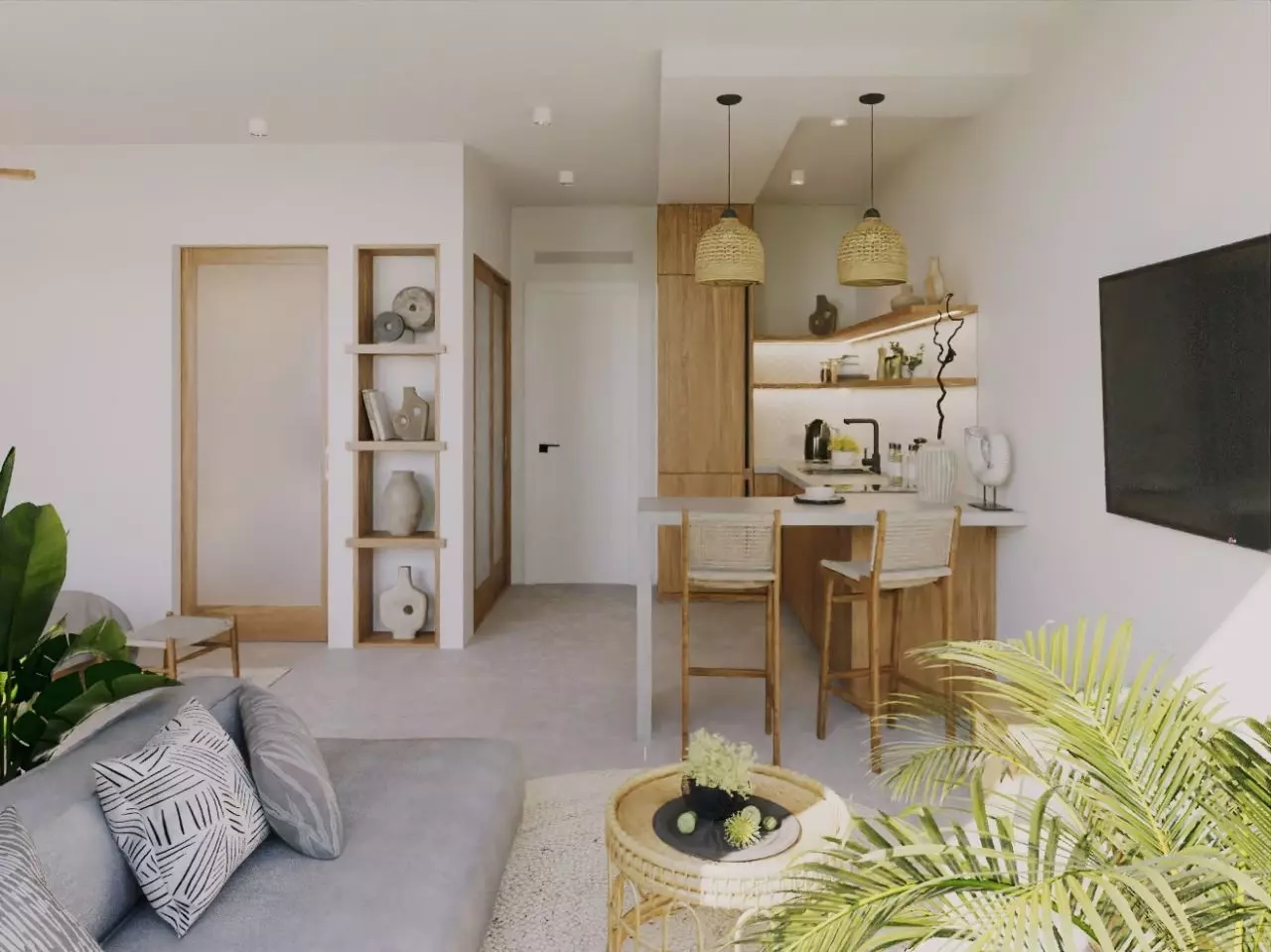 2 room apartment 60 m² Canggu, Indonesia