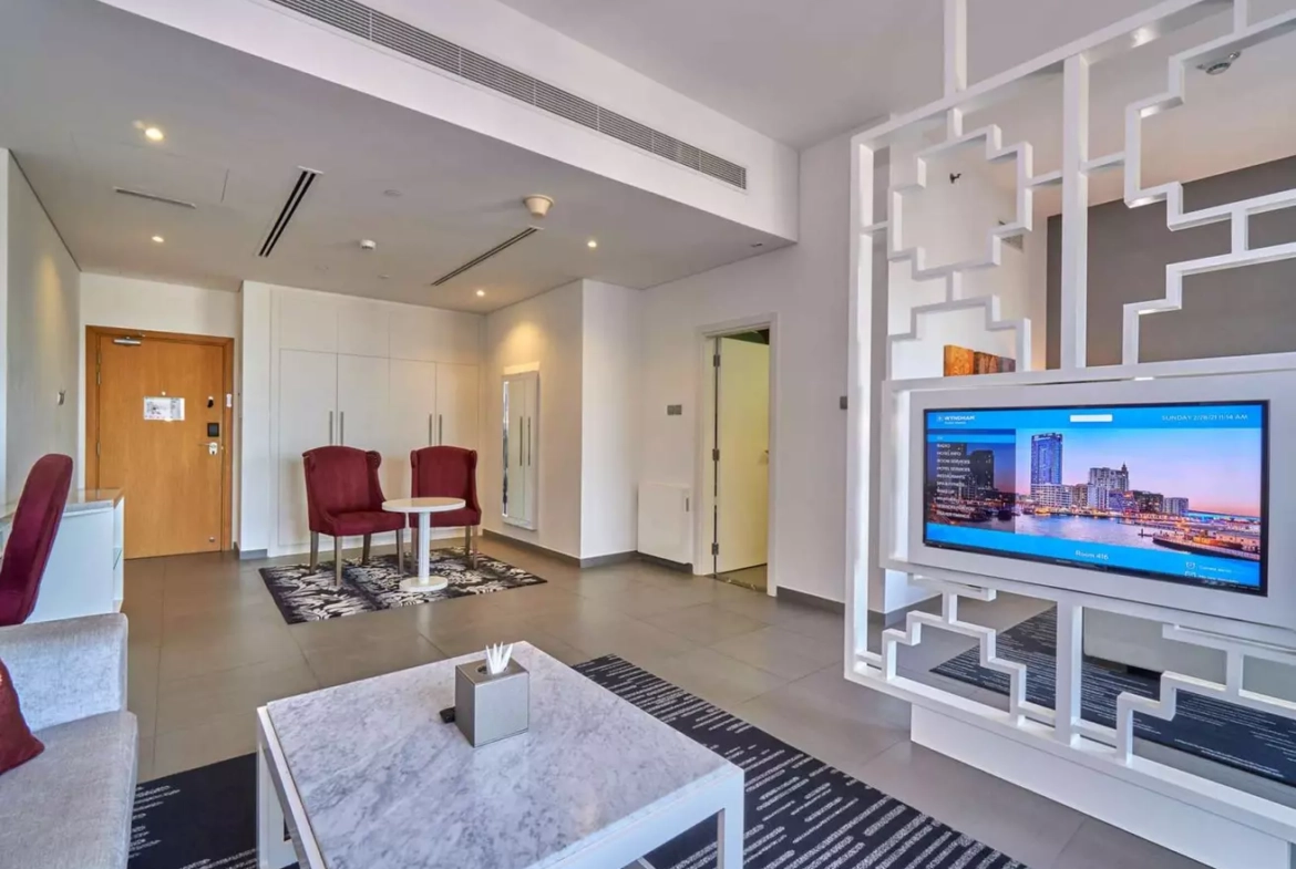 Mieszkanie 2 pokoi 57 m² Dubaj, Emiraty Arabskie