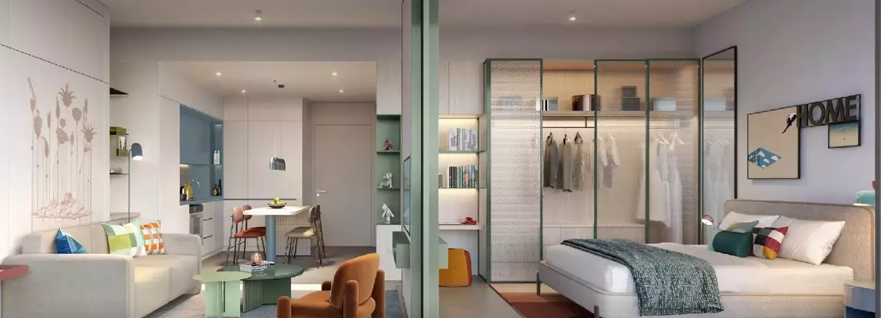 Studio 34 m² Dubaï, Émirats arabes unis