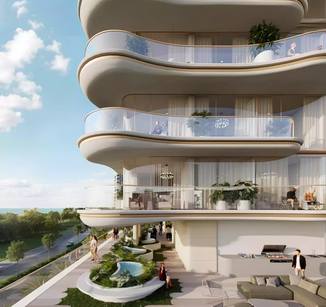 2 bedroom apartment 124 m² Dubai, United Arab Emirates