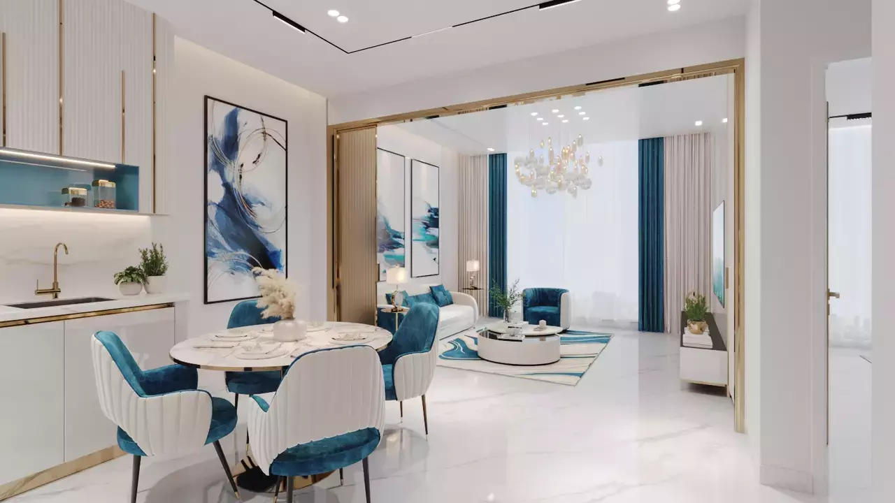 Apartamento 2 habitaciones 44 m² Dubái, Emiratos Árabes Unidos