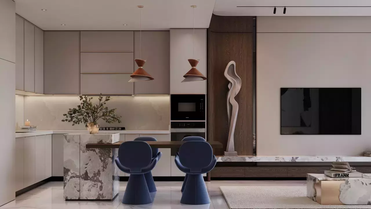 Mieszkanie 2 pokoi 72 m² Dubaj, Emiraty Arabskie