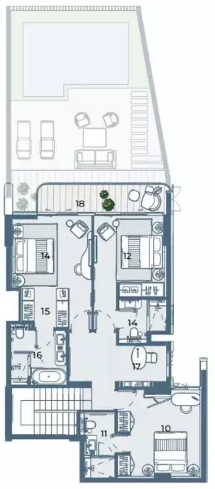 Maison de ville 3 chambres 132 m² Ras el Khaïmah, Émirats arabes unis