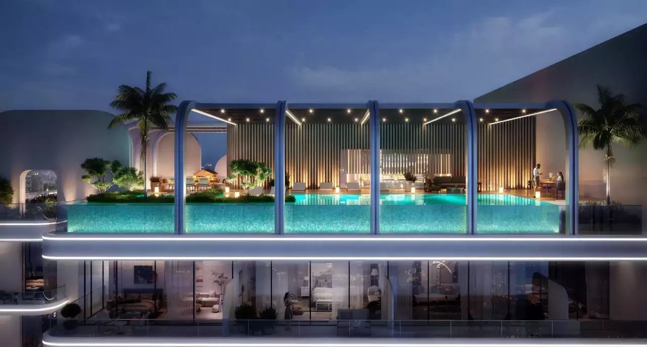 Студия 37 м² Дубай, ОАЭ