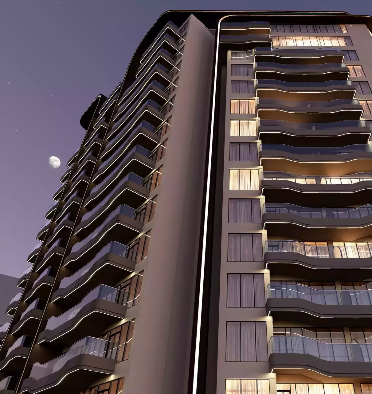 1 bedroom apartment 54 m² Dubai, United Arab Emirates