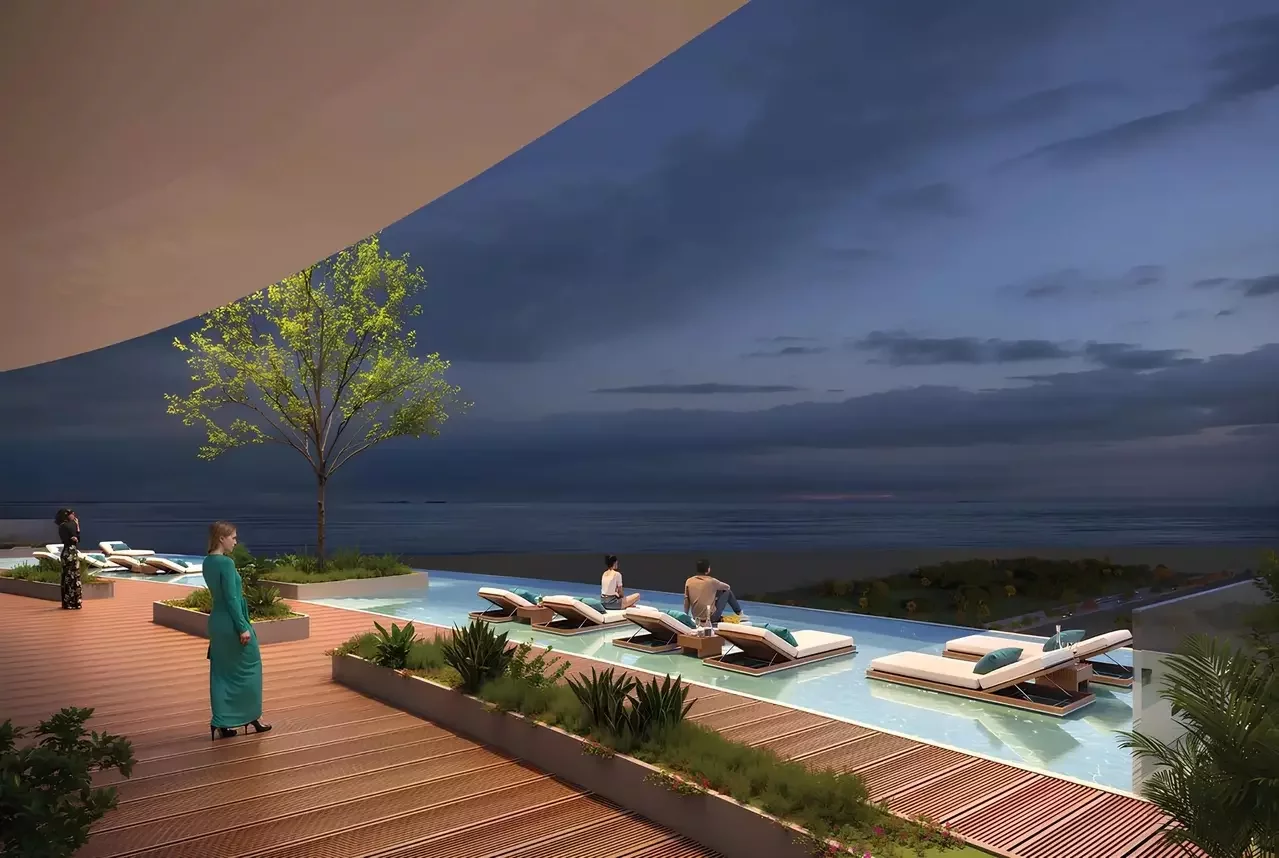 Mieszkanie 2 pokoi 57 m² Ras al-Chajma, Emiraty Arabskie