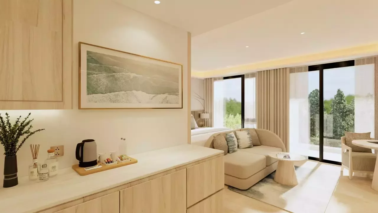 Studio apartment 37 m² Sakhu, Thailand