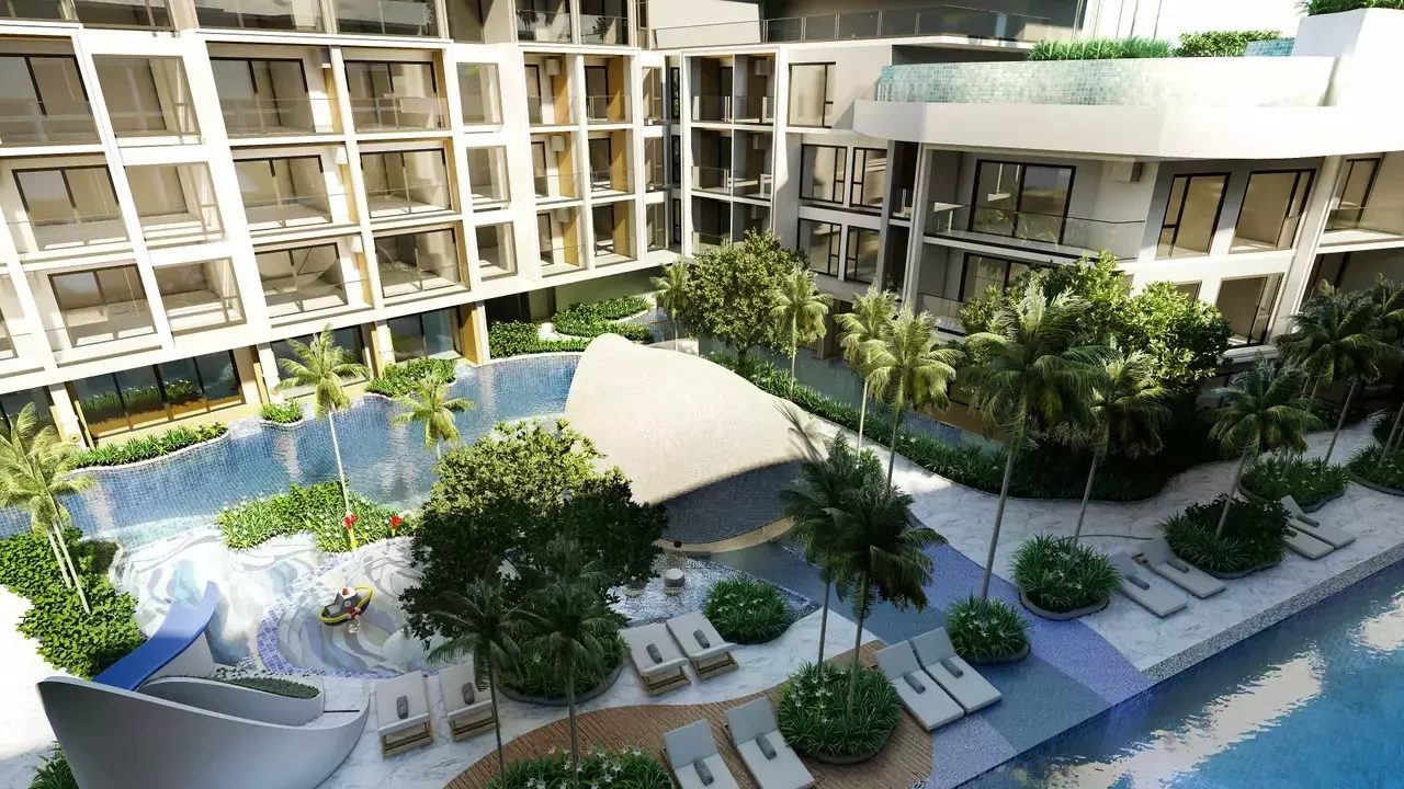 Studio apartment 37 m² Sakhu, Thailand