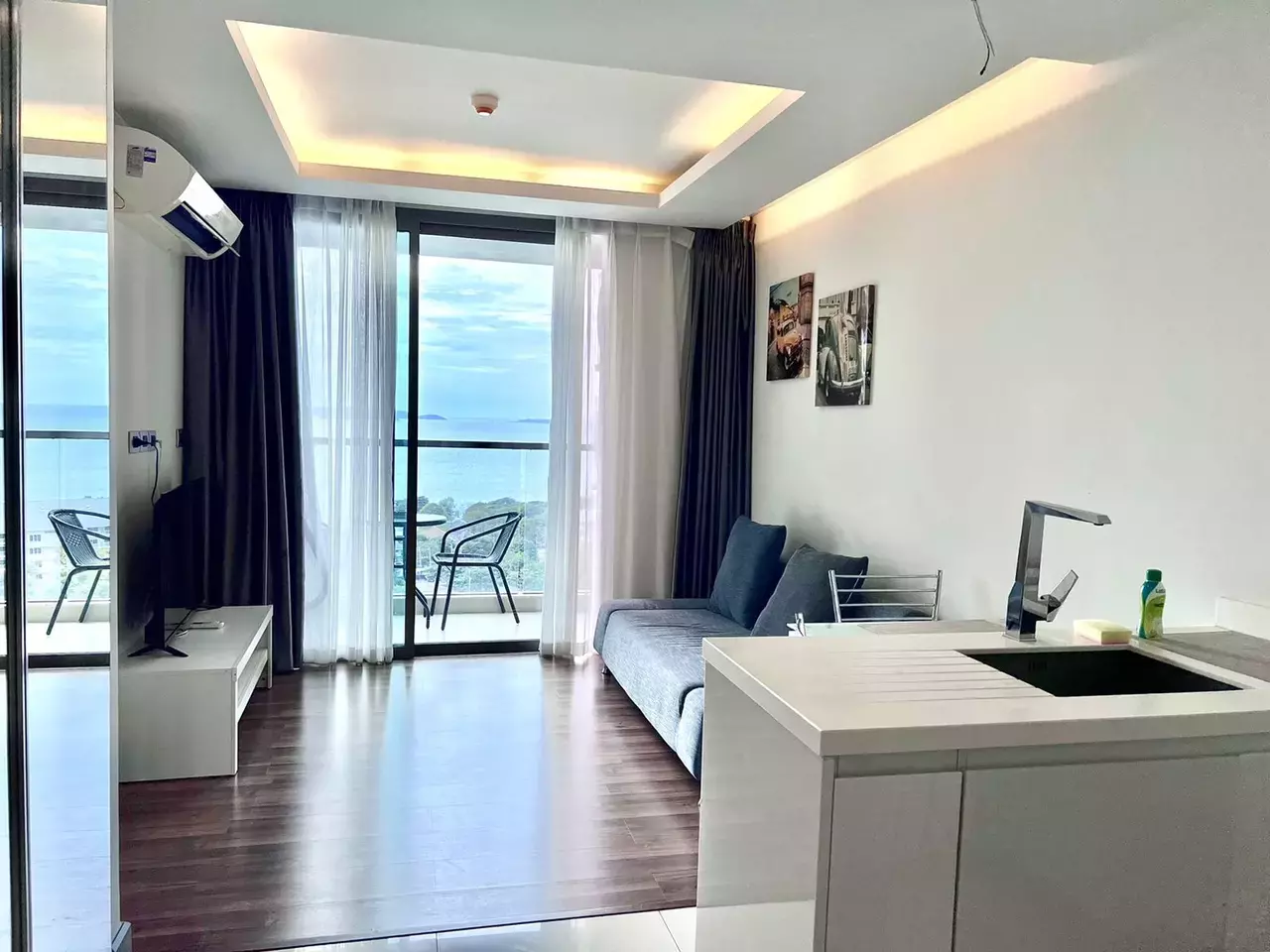 Appartement 2 chambres 44 m² Pattaya, Thaïlande