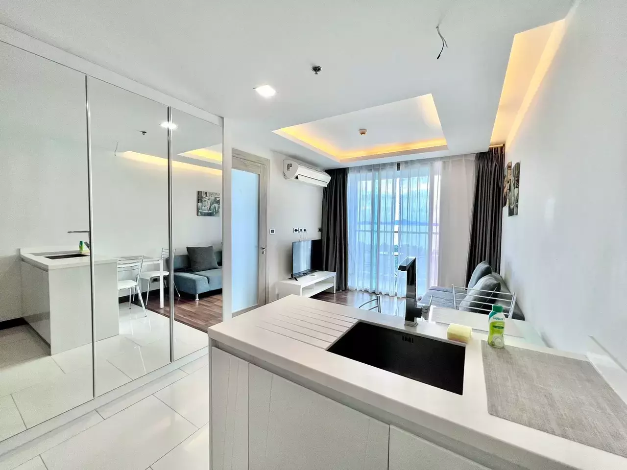 Appartement 2 chambres 44 m² Pattaya, Thaïlande