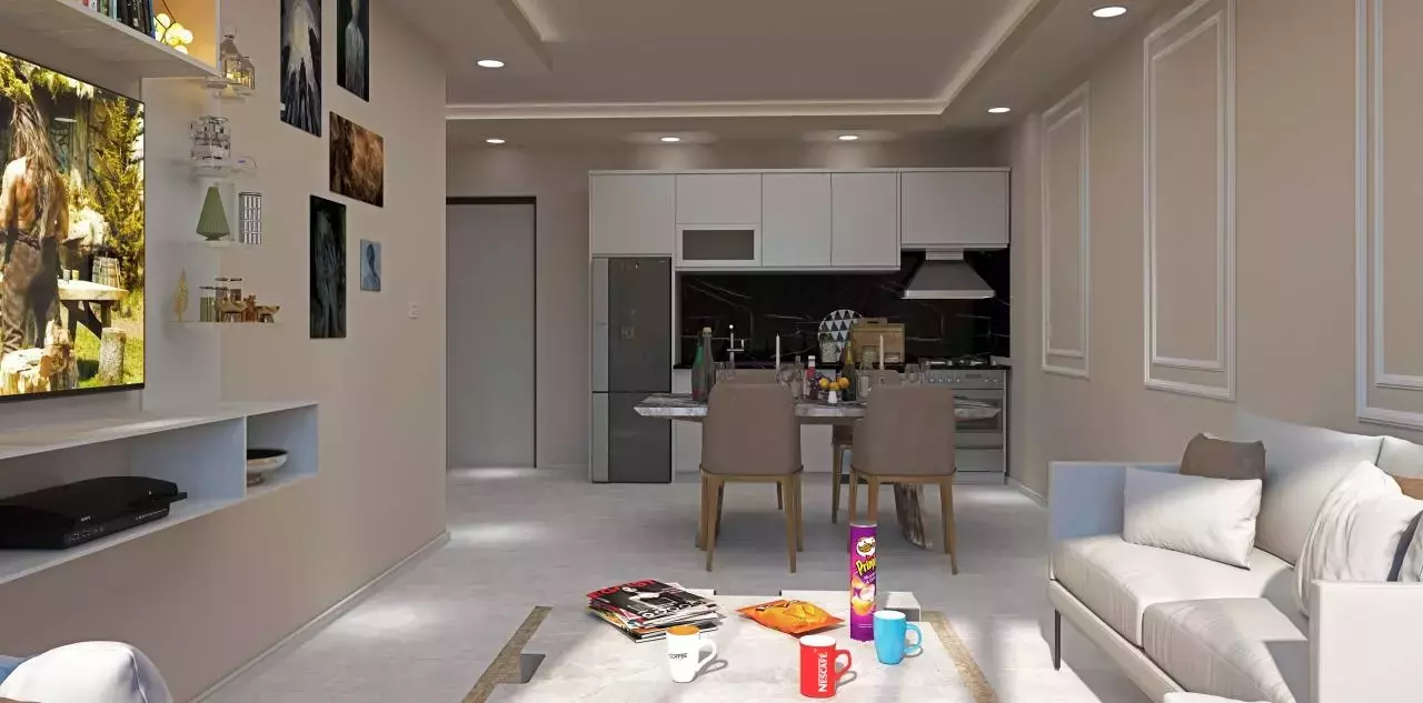 Mieszkanie 3 pokoi 110 m² Alanya, Turcja