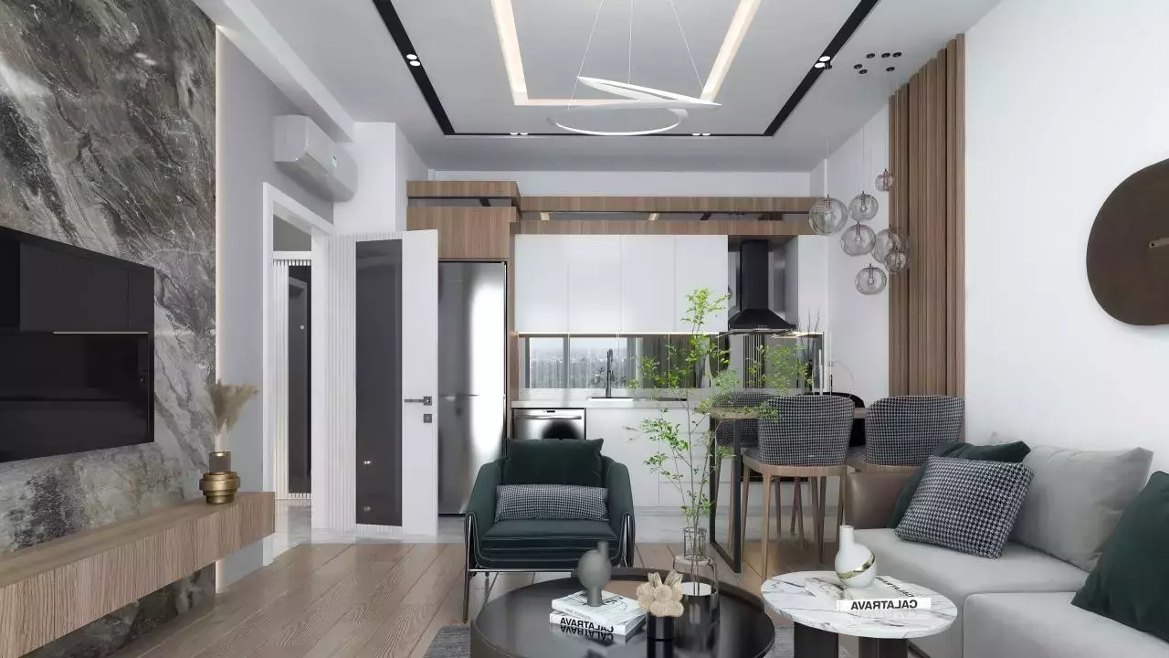 2 bedroom apartment 95 m² Muratpasa, Turkey