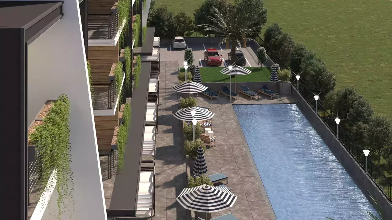 Apartamento 1 habitación 45 m² Aksu, Turquía