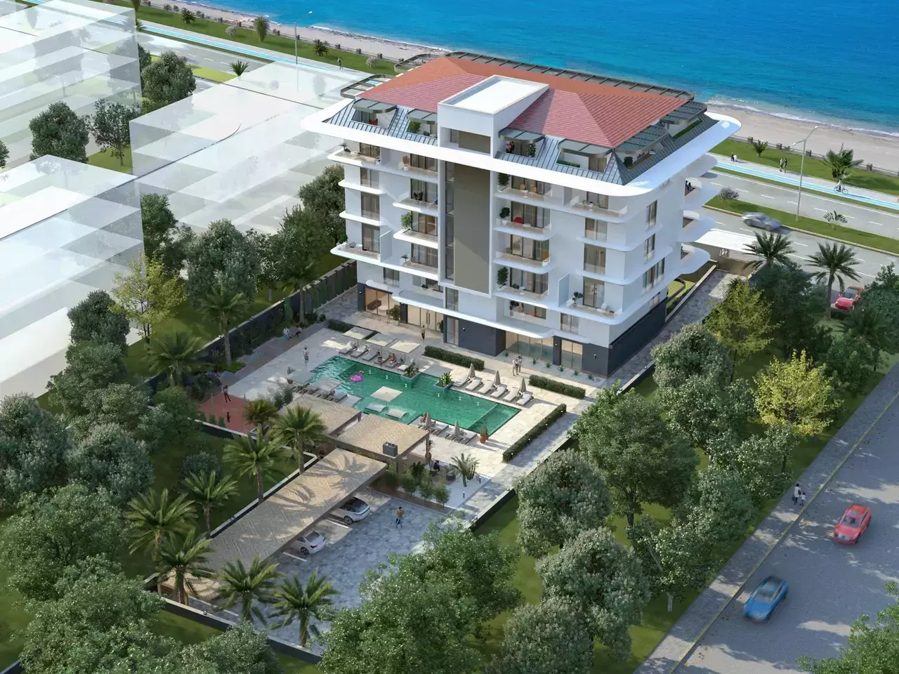 2 bedroom apartment 127 m² Alanya, Turkey