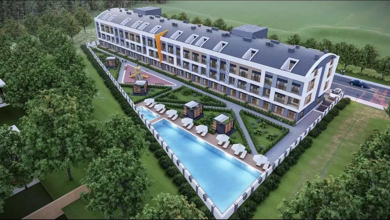 2 bedroom apartment 73 m² Muratpasa, Turkey