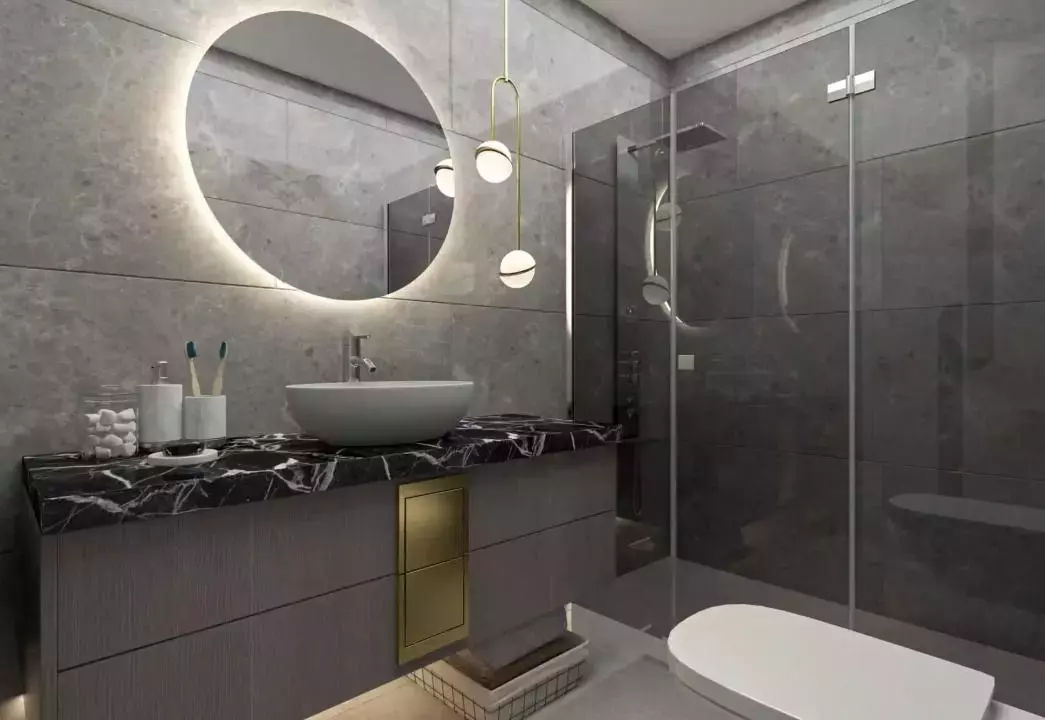 Mieszkanie 1 pokój 59 m² Akdeniz, Turcja
